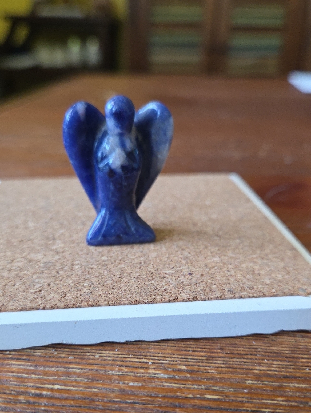 Sodalite Angel Figurine